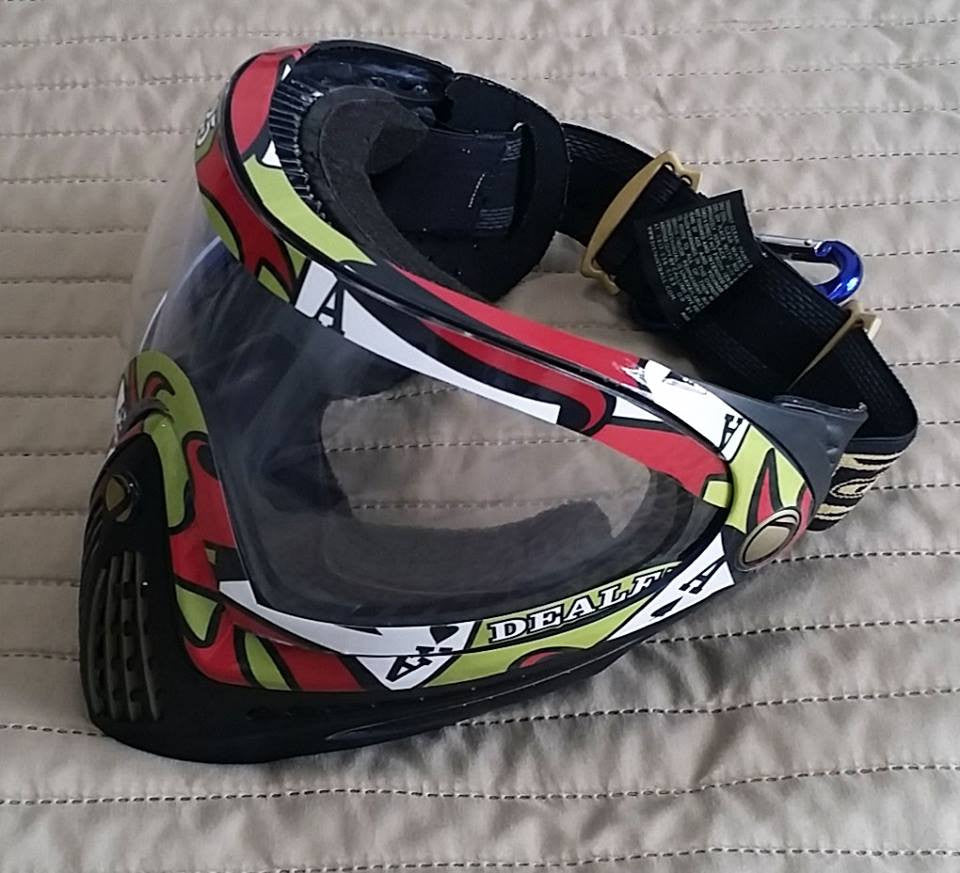 Custom Paintball Mask and Loader Wraps