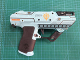 Worker Nightingale foam blaster wrap