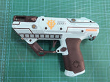 Worker Nightingale foam blaster wrap