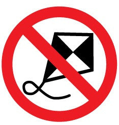 No kite flying
