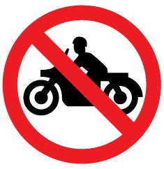 No motorcycle