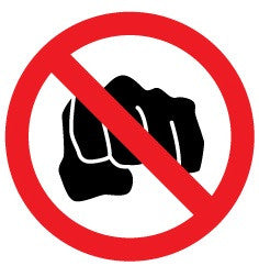 No fighting