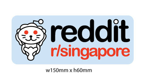 r/singapore Reddit Sticker